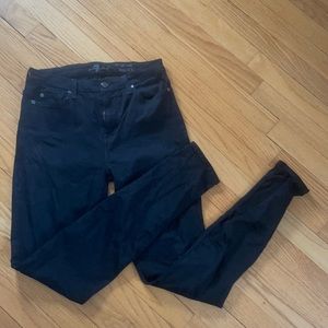 B(air) high waist skinny jeans in black